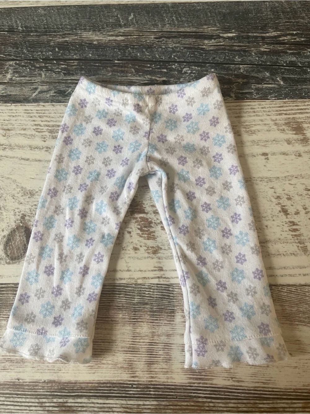 American Girl Doll Just Like You SNUGGLY SNOW PJs - 18” Doll PANTS Pajamas Only